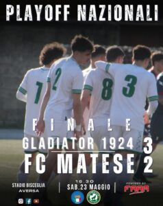 Gladiator-FC Matese, spettacolo e orgoglio: i lupi cadono ma restano vivi