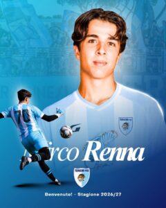 Un giovane terracinese tra i pali del futuro: Mirco Renna al Terracina 1925