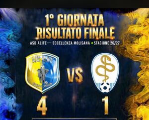 Alife, esordio con il botto: San Leucio travolto 4-1