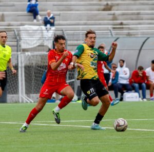 Telese, il primo ko casalingo fa male: Dambros punisce i giallorossi e il Lions Mons Militum vince 1-0