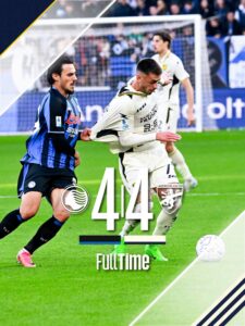 Atalanta-Frosinone 4-4, il film di una pazza domenica: i ciociari di Alvini rimontati due volte e mai domi